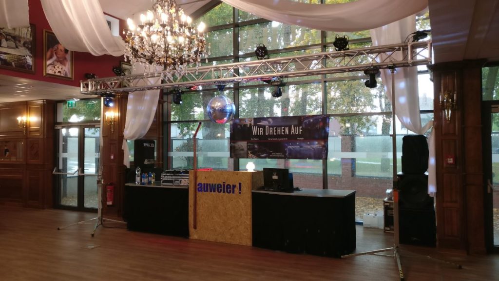 Aufbau im Brauhaus Gifhorn